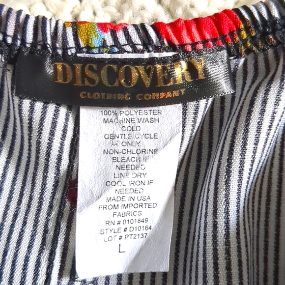 Discovery Co. Floral Dress Junior size large - Picture 4 of 5